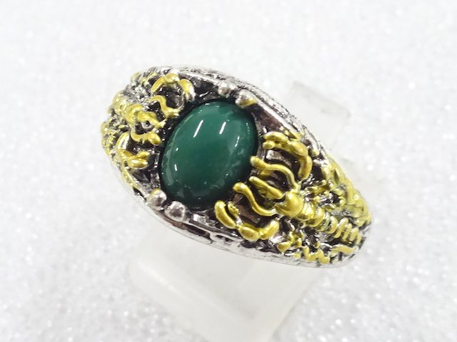 Colored stone ring (size 25.5)